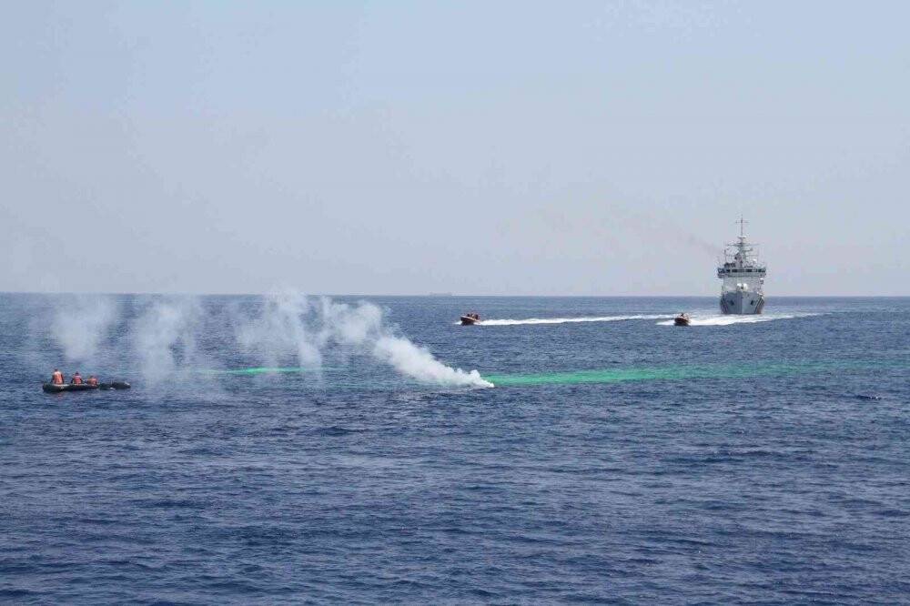 Şehit Teğmen Caner Gönyeli 2022 Tatbikatı’nın deniz safhası nefes kesti