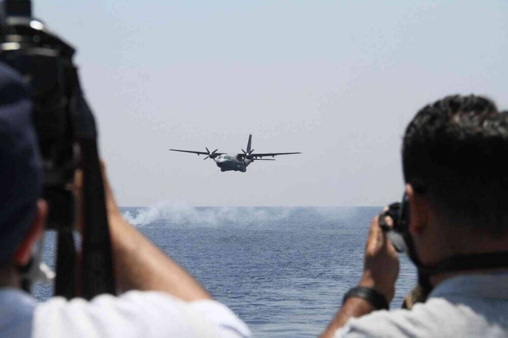 Şehit Teğmen Caner Gönyeli 2022 Tatbikatı’nın deniz safhası nefes kesti