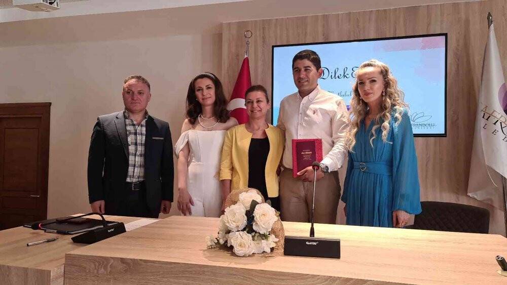 Çevreci düğün konvoyu