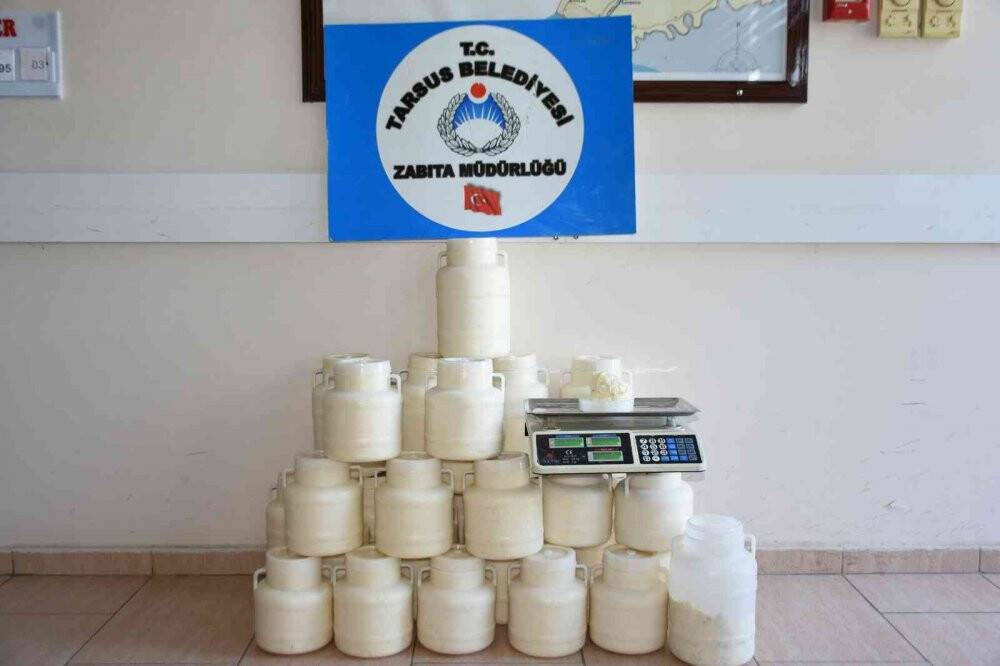 Sağlığa zararlı 830 kilogram peynir ele geçirildi