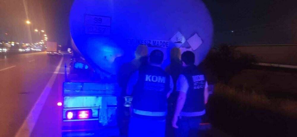 12 bin litre kaçak akaryakıt ele geçirildi