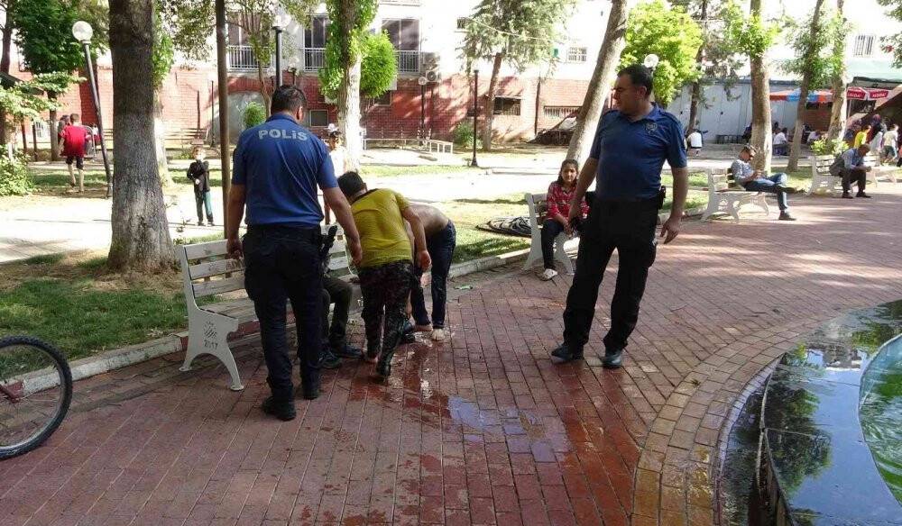 Adıyaman’da çocukların tehlikeli serinlemesi