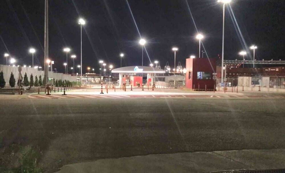 Limanda çalıştığı gemide 5 metre yükseklikten ambara düştü