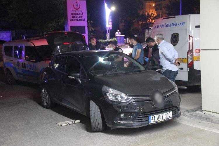 Otomobilinin içinde vuruldu, kendi imkanlarıyla hastaneye gitti