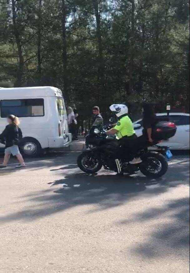 Kimliğini unutan öğrencinin imdadına motorize ekipler yetişti