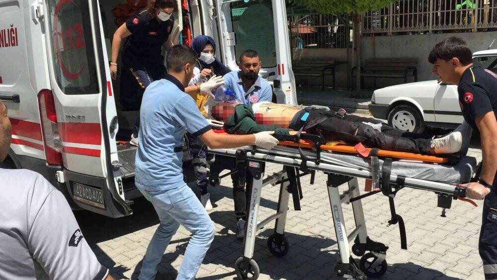 Konya’da ciple çarpışan motosikletin sürücüsü hayatını kaybetti