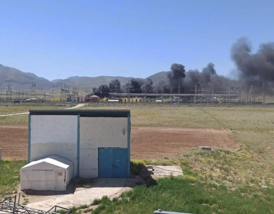 Ana trafo hattında korkutan yangın
