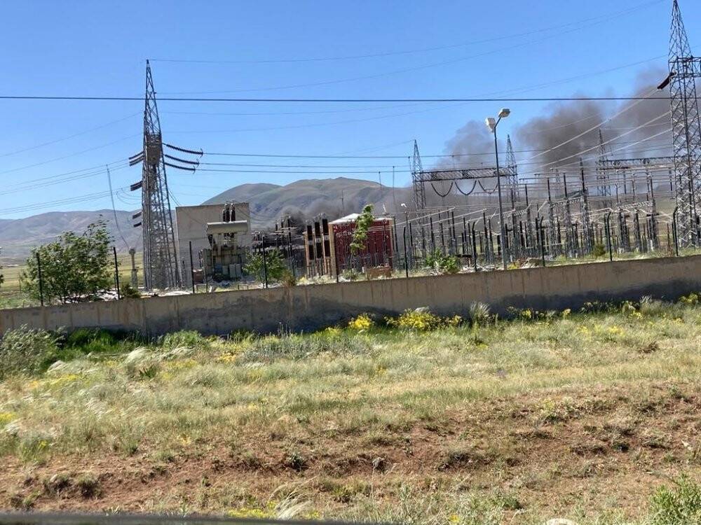 Ana trafo hattında korkutan yangın