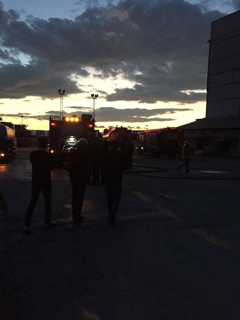 Ankara’da şeker fabrikasında yangın