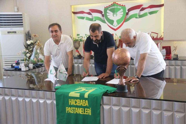 Hacı Baba Pastaneleri, Amed Sportif Faaliyetler’e göğüs sponsoru oldu