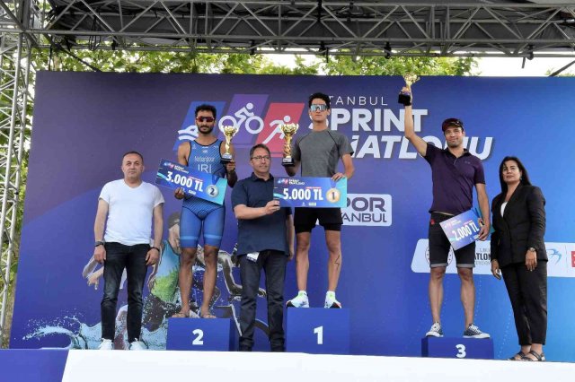 İstanbul Sprint Triatlonu sona erdi