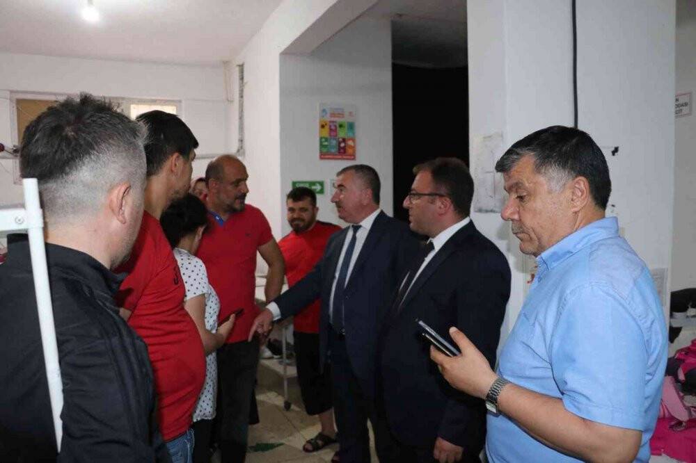Samsun'da dolu ve sağanak
