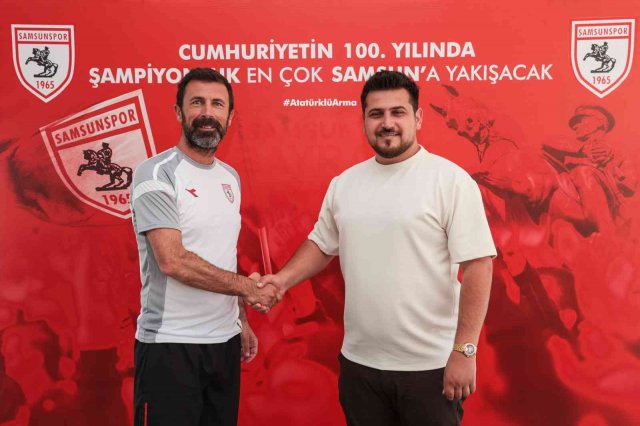 Samsunspor, teknik ekibine yeni transfer