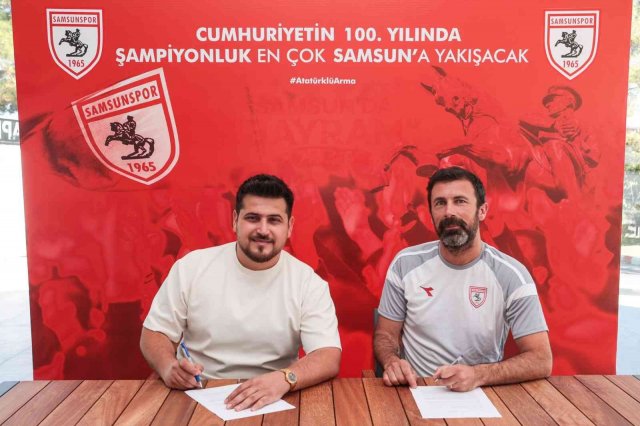 Samsunspor, teknik ekibine yeni transfer