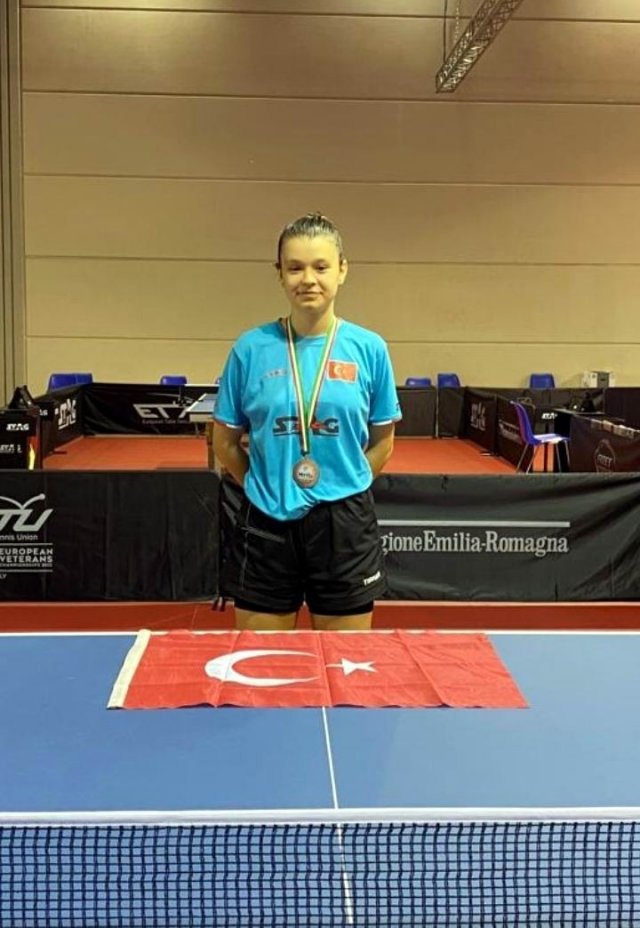 Kocasinan’ın milli sporcusu Ayşe İzel Bilgiç, İtalya’da tarih yazdı