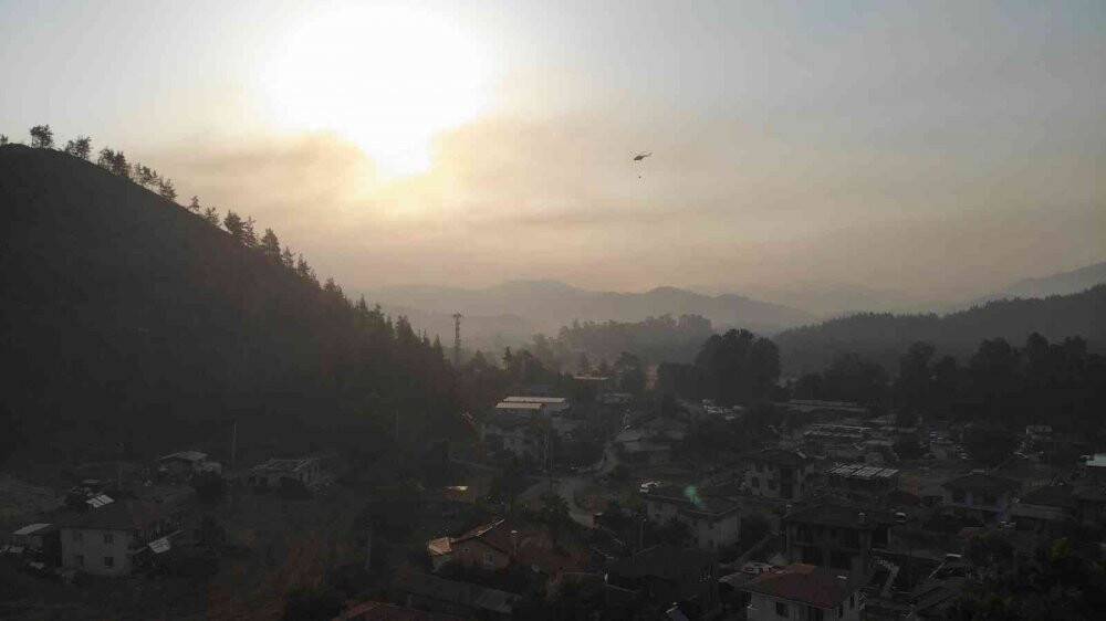 Marmaris’te baş döndüren hava trafiği