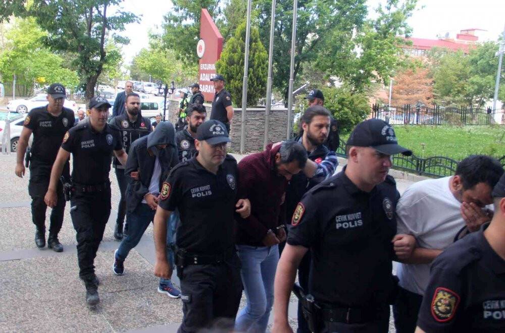 Erzurum’da ‘Torba Patlatma Operasyonu’: 9 gözaltı
