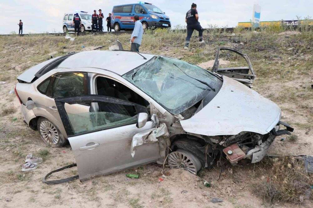 Aksaray’da feci kaza!
