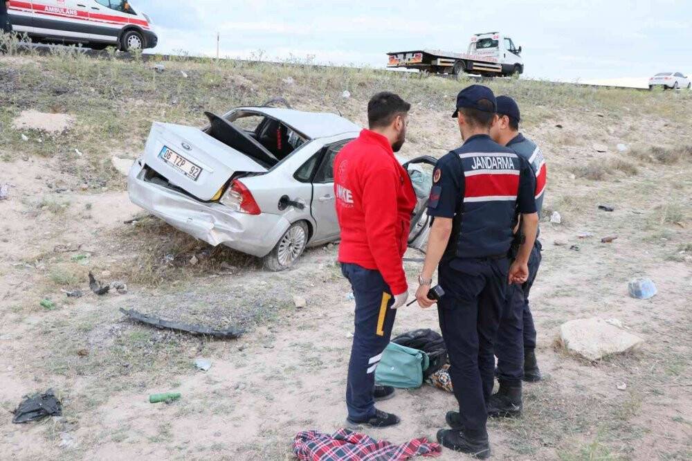 Aksaray’da feci kaza!