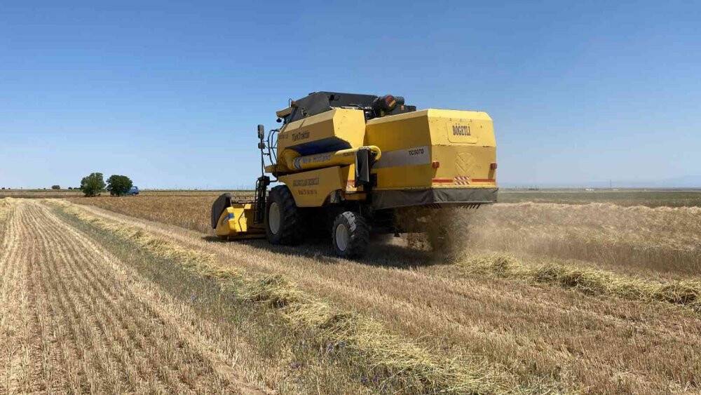 Biçerdöver tarlalara girdi