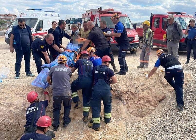 Kanalizasyon çalışmasında meydana gelen toprak kaymasında 1 işçi yaşamını yitirdi