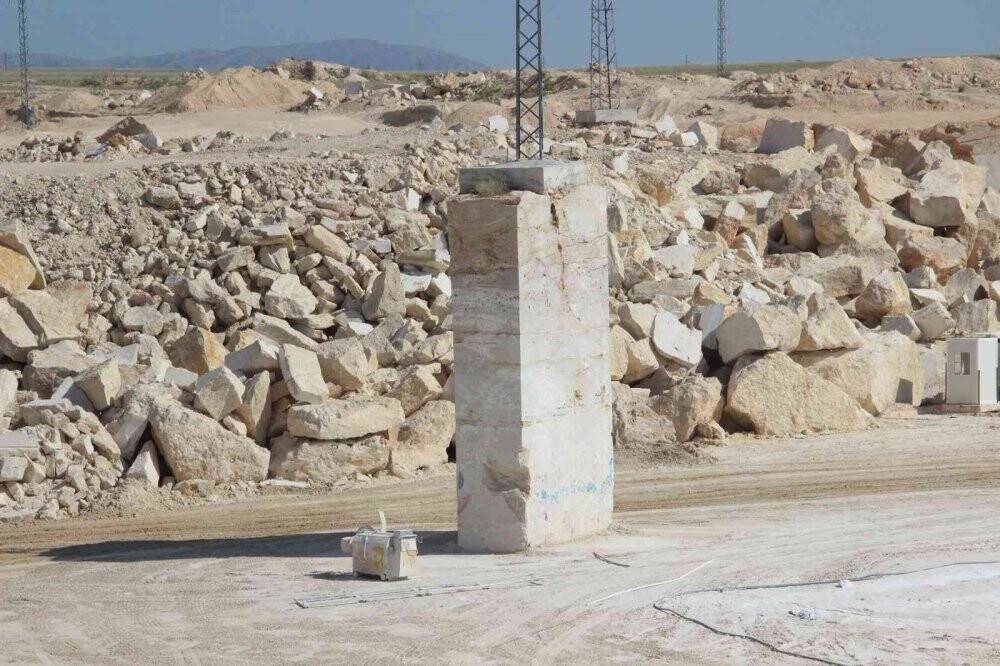 Karaman’ın traverteni dünyaya satılıyor