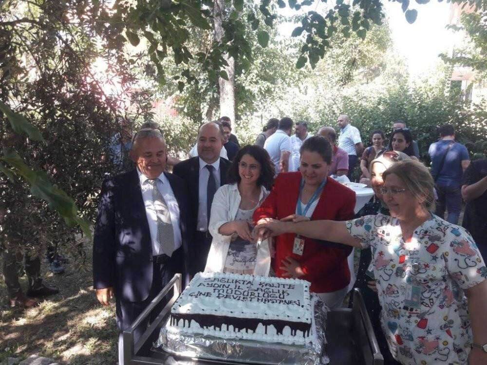 Çine Devlet Hastanesi hizmetteki başarısını çalışanlarıyla kutladı