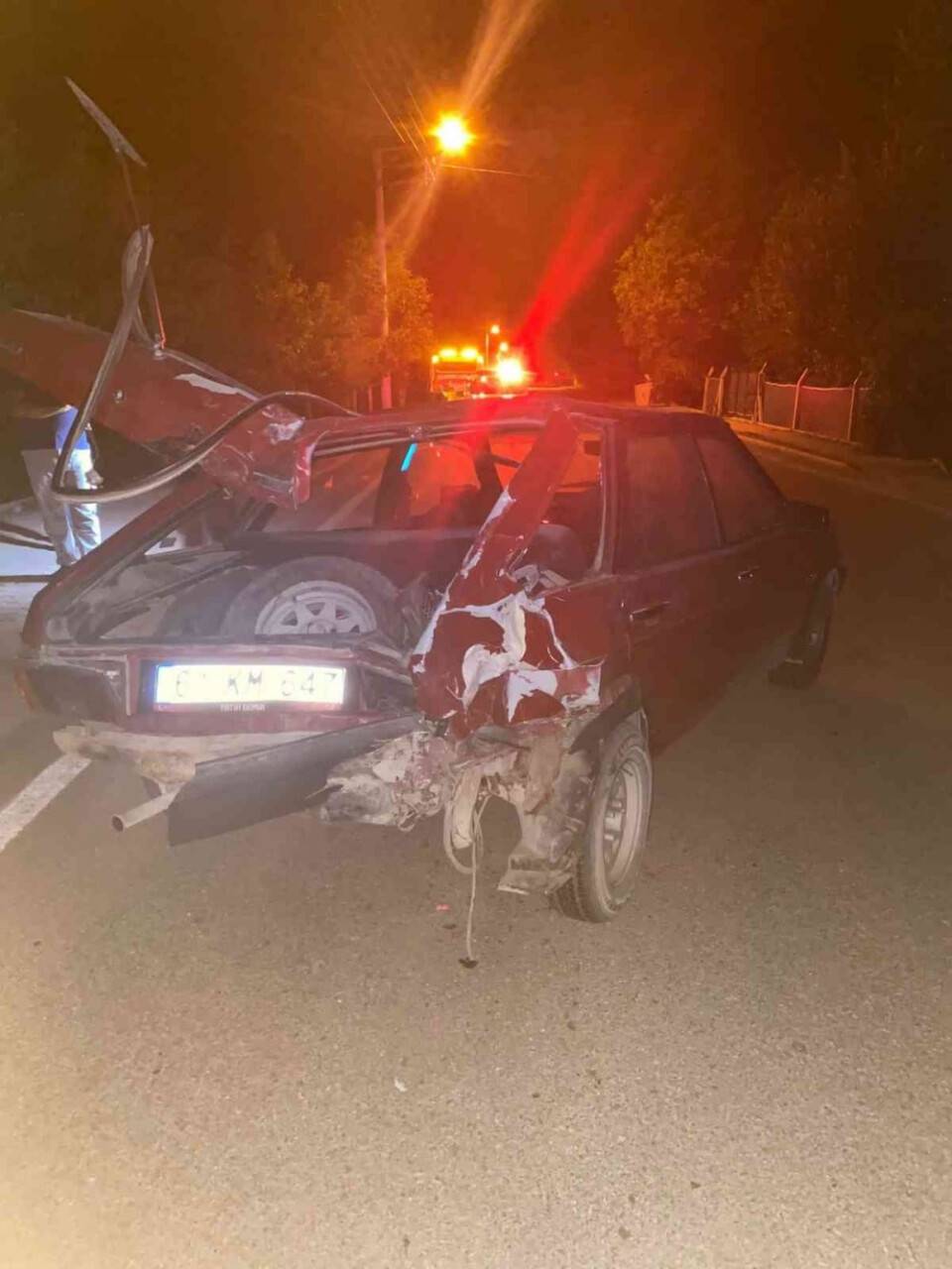 Konya’da otomobiller çarpıştı: 1 yaralı