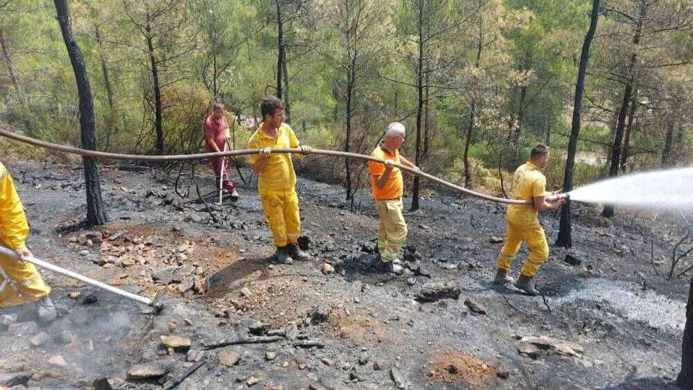 Marmaris’te soğutma çalışmaları sürüyor