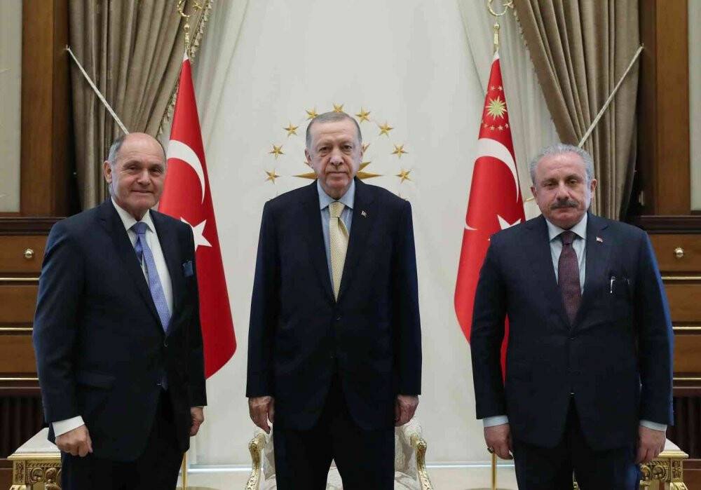 Cumhurbaşkanı Erdoğan Avusturya Meclis Başkanı Sobotka’yı kabul etti