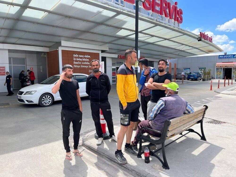 Şantiyedeki yemekten zehirlenen 28 işçi hastanelik oldu