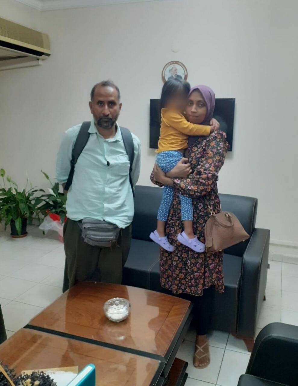 Çocuğu Hatay’a kaçırılan anne evladını teslim aldı