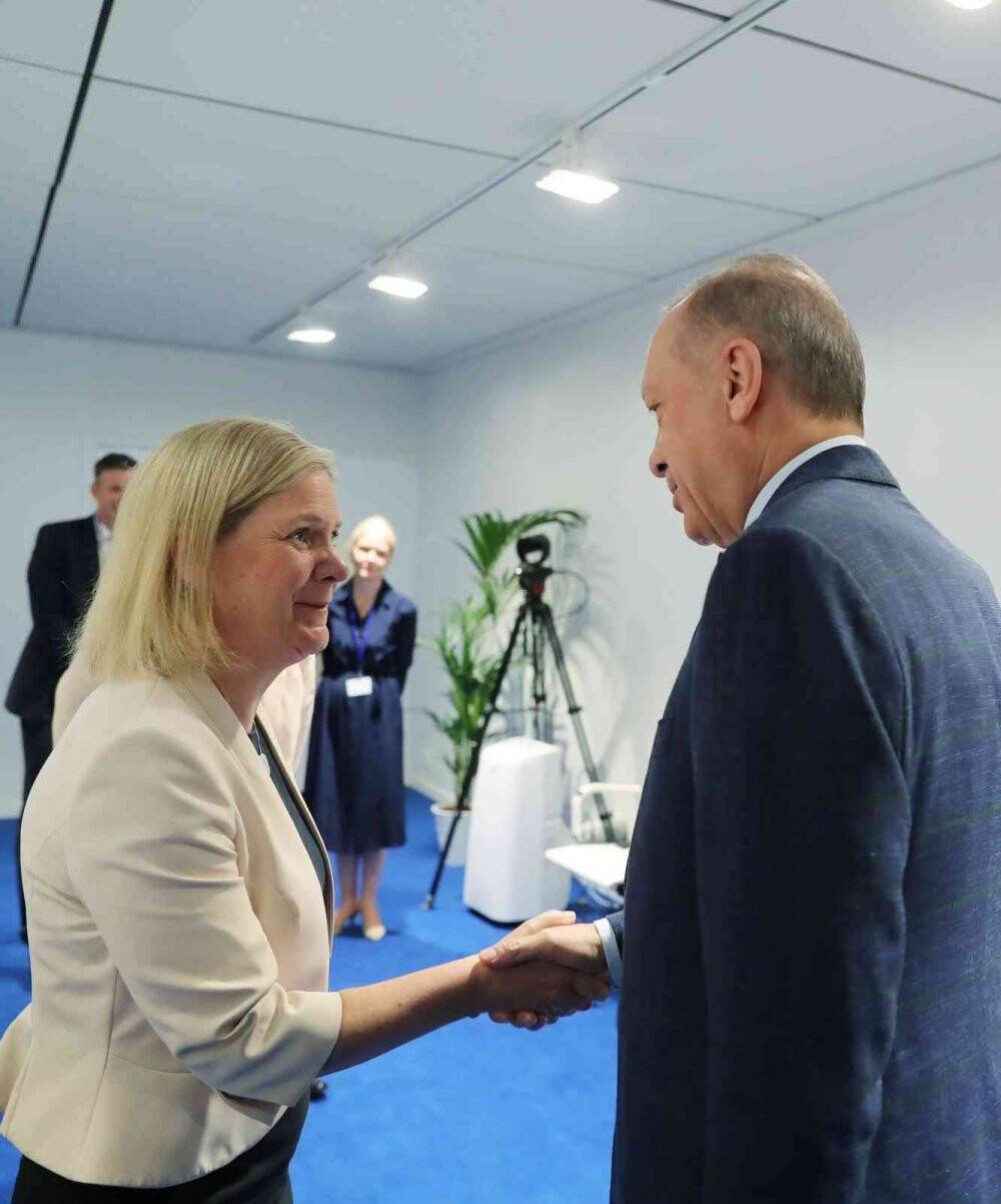 Türkiye-İsveç-Finlandiya-NATO görüşmesi Madrid’de başladı