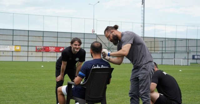 Çaykur Rizespor’da futbolculara laktat testi uygulandı