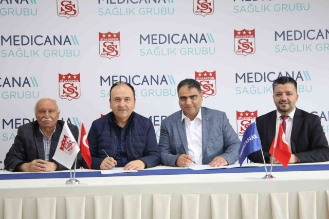 Medicana 8. kez Sivasspor’un sağlık sponsoru oldu