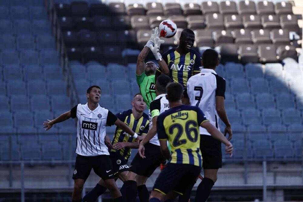 Hazırlık maçı: Fenerbahçe: 1 - Partizan: 0