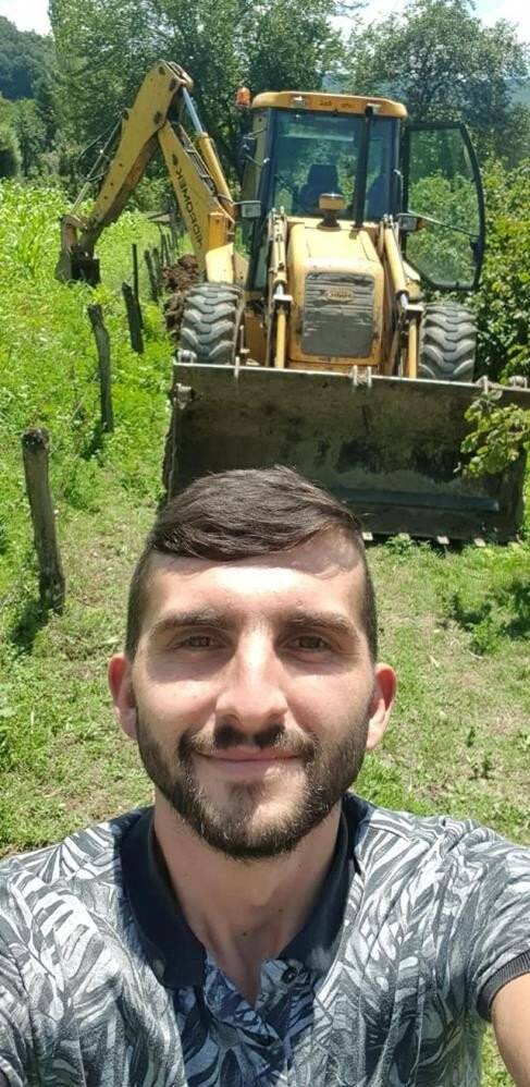 Kayıp kepçe operatörünü arama çalışmaları sürüyor