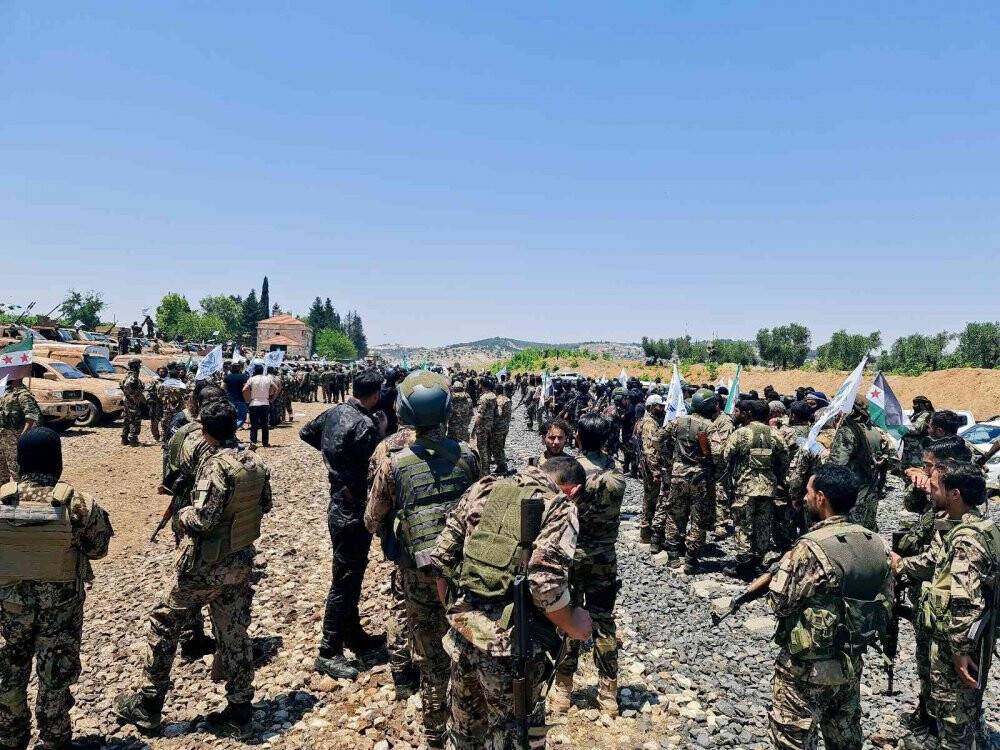 Tel Rıfat’ta SMO askerlerinin operasyon hazırlığı sürüyor