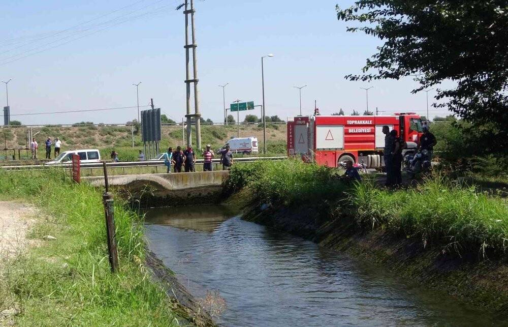 Osmaniye’de sulama kanalına düşen çocuk kayboldu