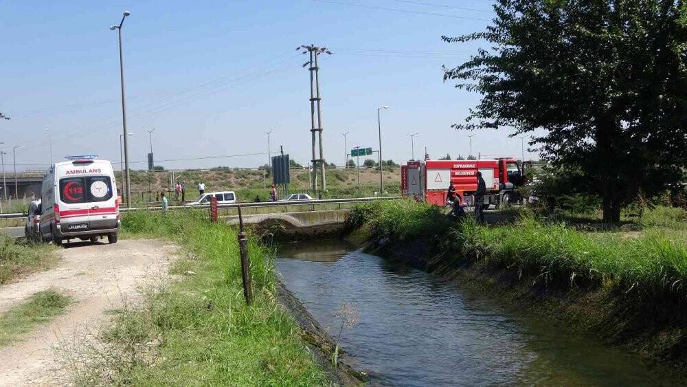 Osmaniye’de sulama kanalına düşen çocuk kayboldu