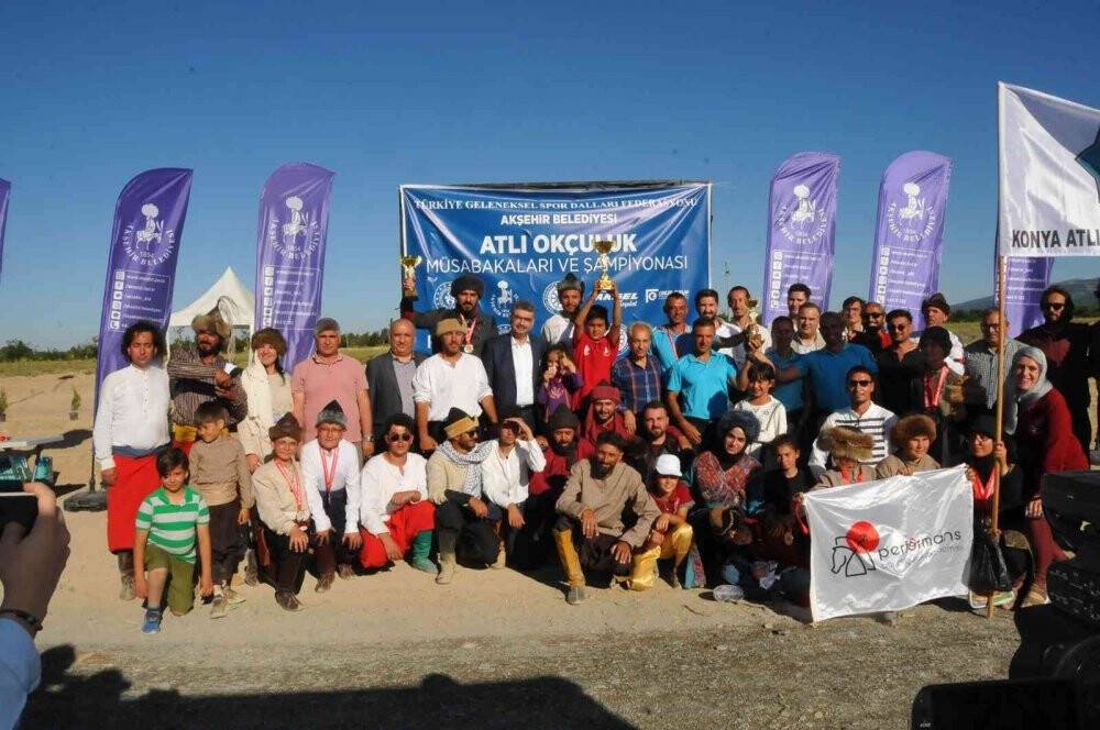 Akşehir, Atlı Okçuluk Doğu Grubu müsabakalarına ev sahipliği yaptı