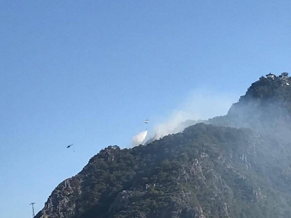 Antalya’da orman yangını