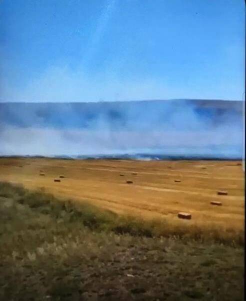 Konya’da saman yangını