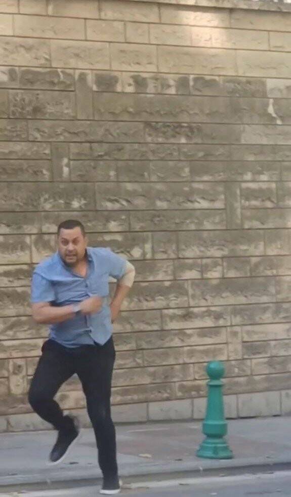 Şehrin göbeğinde falçatalı dehşet