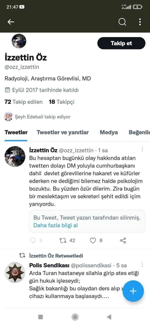 Cumhurbaşkanına hakaret eden doktor açığa alındı