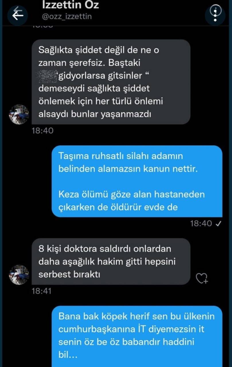Cumhurbaşkanına hakaret eden doktor açığa alındı