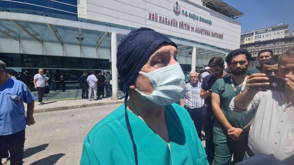 Silahlı saldırı sonucu hayatını kaybeden Doktora hüzünlü veda