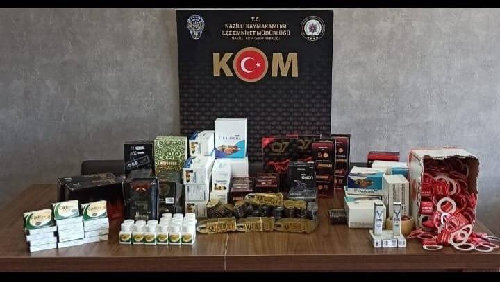 Nazilli’de kaçakçılık operasyonu