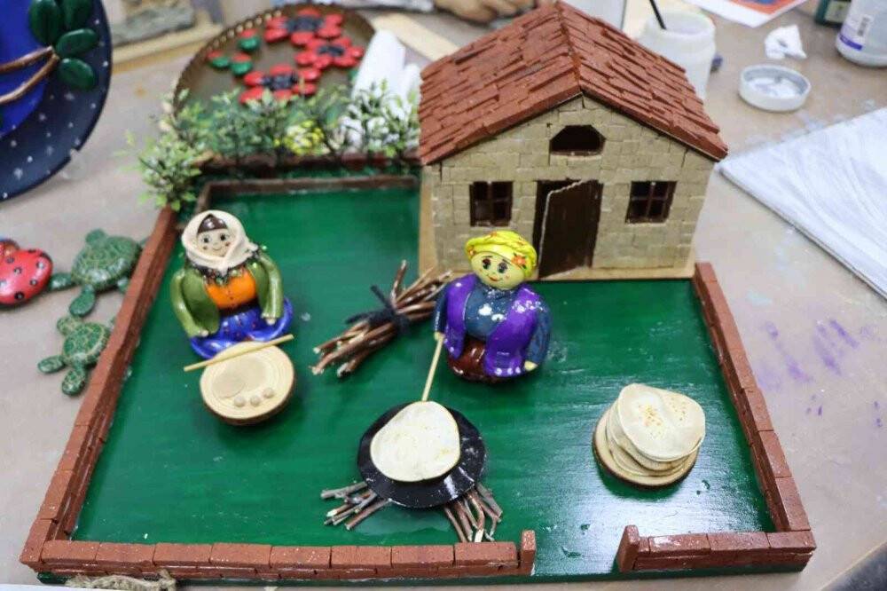 Fırat Nehri’nin taşları kadınların elinde hayat buluyor