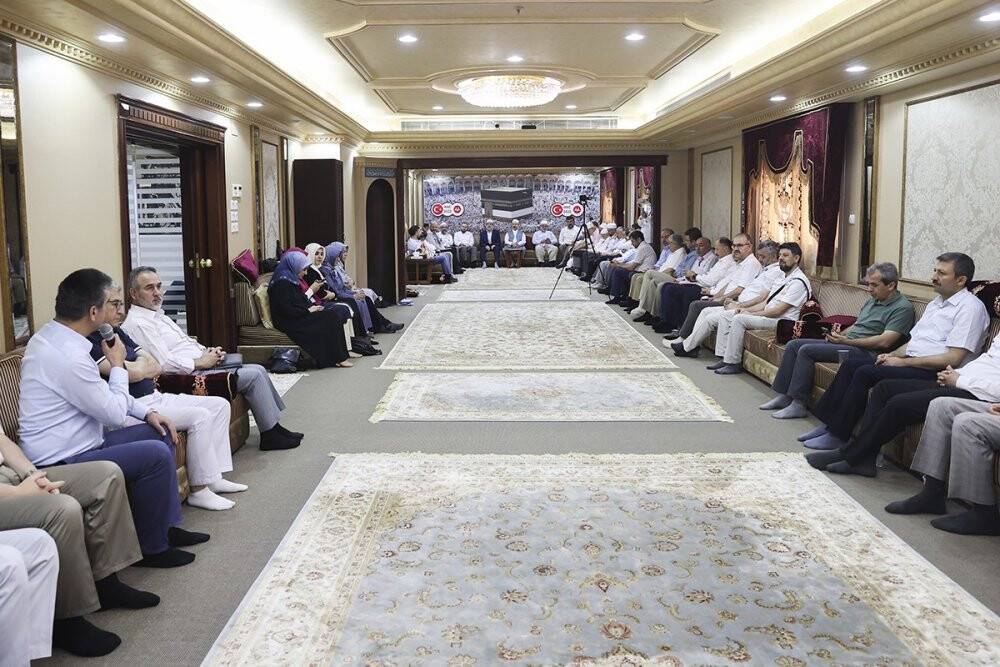 Diyanet İşleri Başkanı Erbaş: “Türkiye’nin hac organizasyonunda geldiği nokta bizi sevindiriyor”